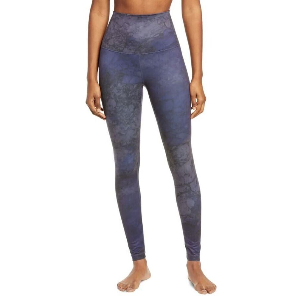 Zella Women's Live In High Waist Leggings in Navy Medieval‎ Spotted 2XS MSRP $66
